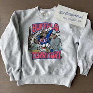 Vintage Buffalo Bills Territory Football Sweatshirt, NFL Buffalo Bills Shirt Tee